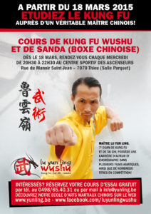 Cours de Kung Fu Wushu et de Sanda (boxe chinoise)