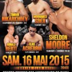 Soirée boxe organisée par le BC Bufi le 16 mai 2015