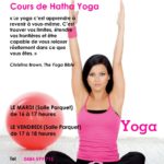 Nouveau au Centre sportif, des cours de yoga à partir de septembre.