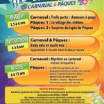 Stages proposés par Dynarythmique pendant les congés de carnaval et Pâques