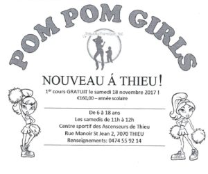 Cours de Pom Pom Girls