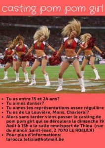 Casting Pom-pom Girl le 19/08