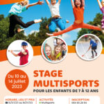 Stage multisports pour les enfants de 7 à 12 ans