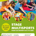 Stage multisports pour les enfants de 3 à 6 ans