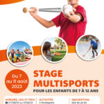 Stage multisports pour les enfants de 7 à 12 ans