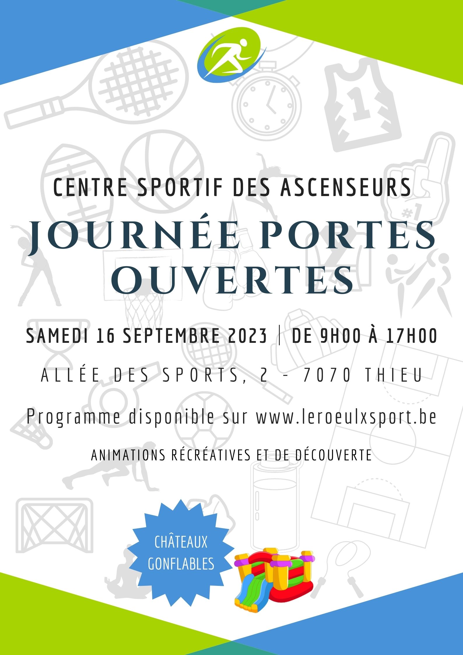 Affiche journée portes ouvertes 2023